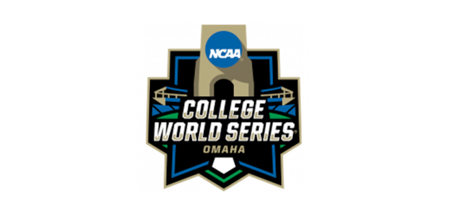 An image of the NCAA College Baseball World Series Omaha logo 