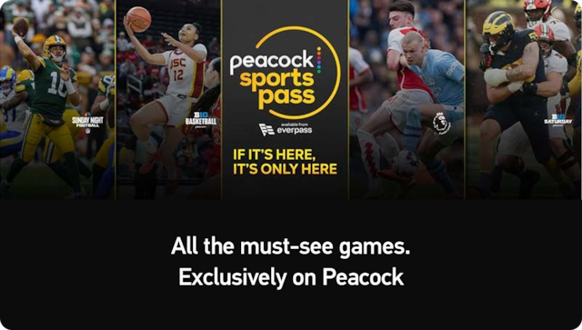 Get Peacock Sports Pass