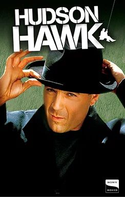 Hudson Hawk show showing actor with hat on.