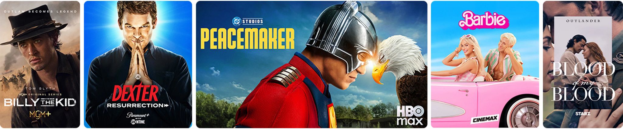 Premium Channel Offer including MGM Plus, Paramount Plus with SHOWTIME, HBO Max, Cinemax and STARZ