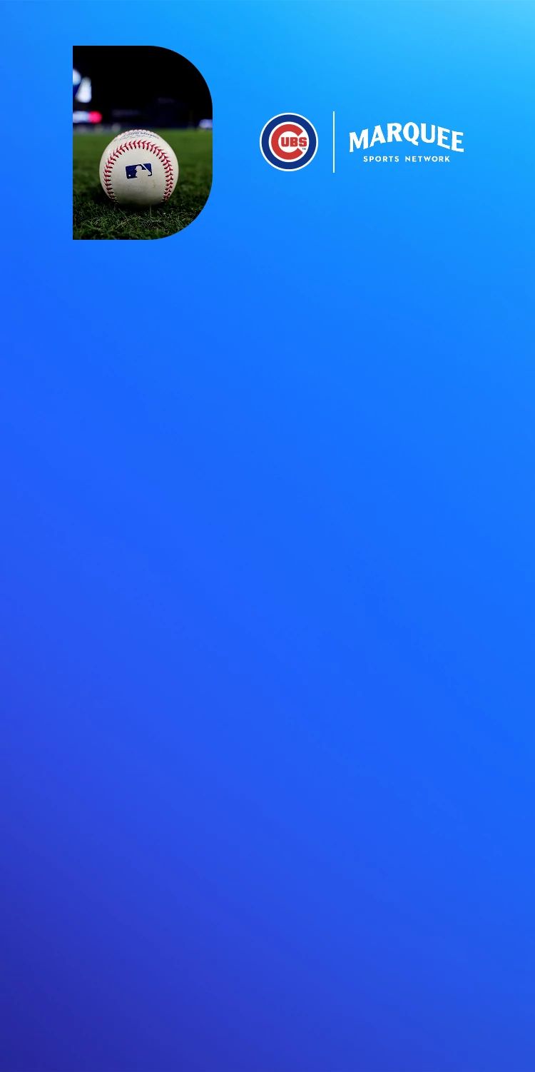 Baseball resting on grass representing Chicago Cubs coverage