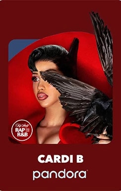 Cardi B on Pandora
