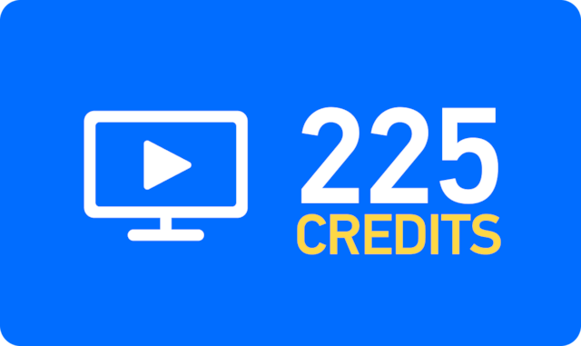 DIRECTV FOR BUSINESS. 2225 credits