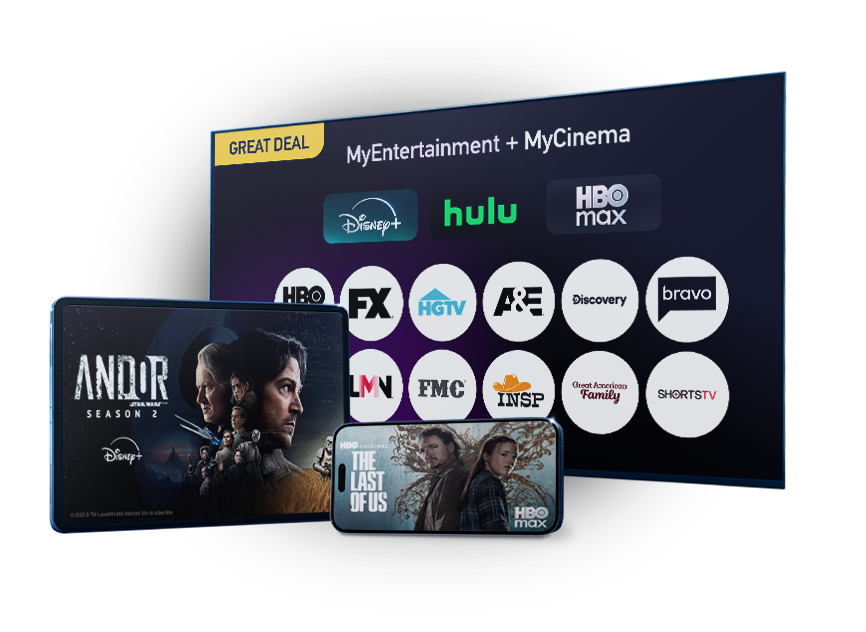 MyEntertainment plus MyCinema Genre Packs and streaming subscriptions.