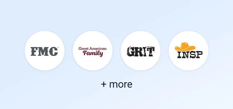 Featured channels for the mycinema mini pack are displayed including fmc, great american family, grit and insp and more