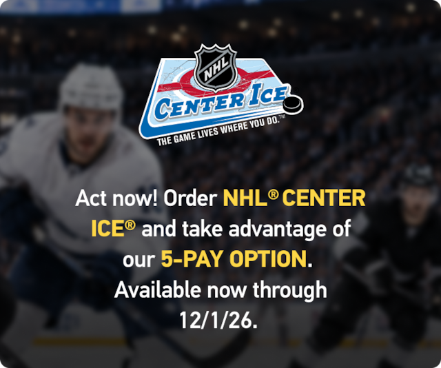 NHL Center Ice 2026