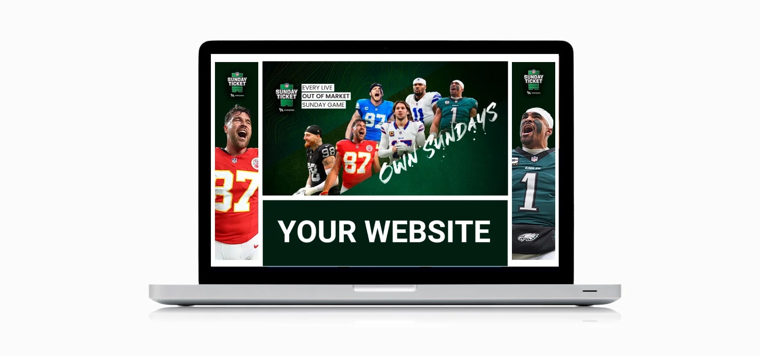 NFL Sunday Ticket on DIRECTV FOR BUSINESS. Every live out-of-market Sunday game. Own Sundays.