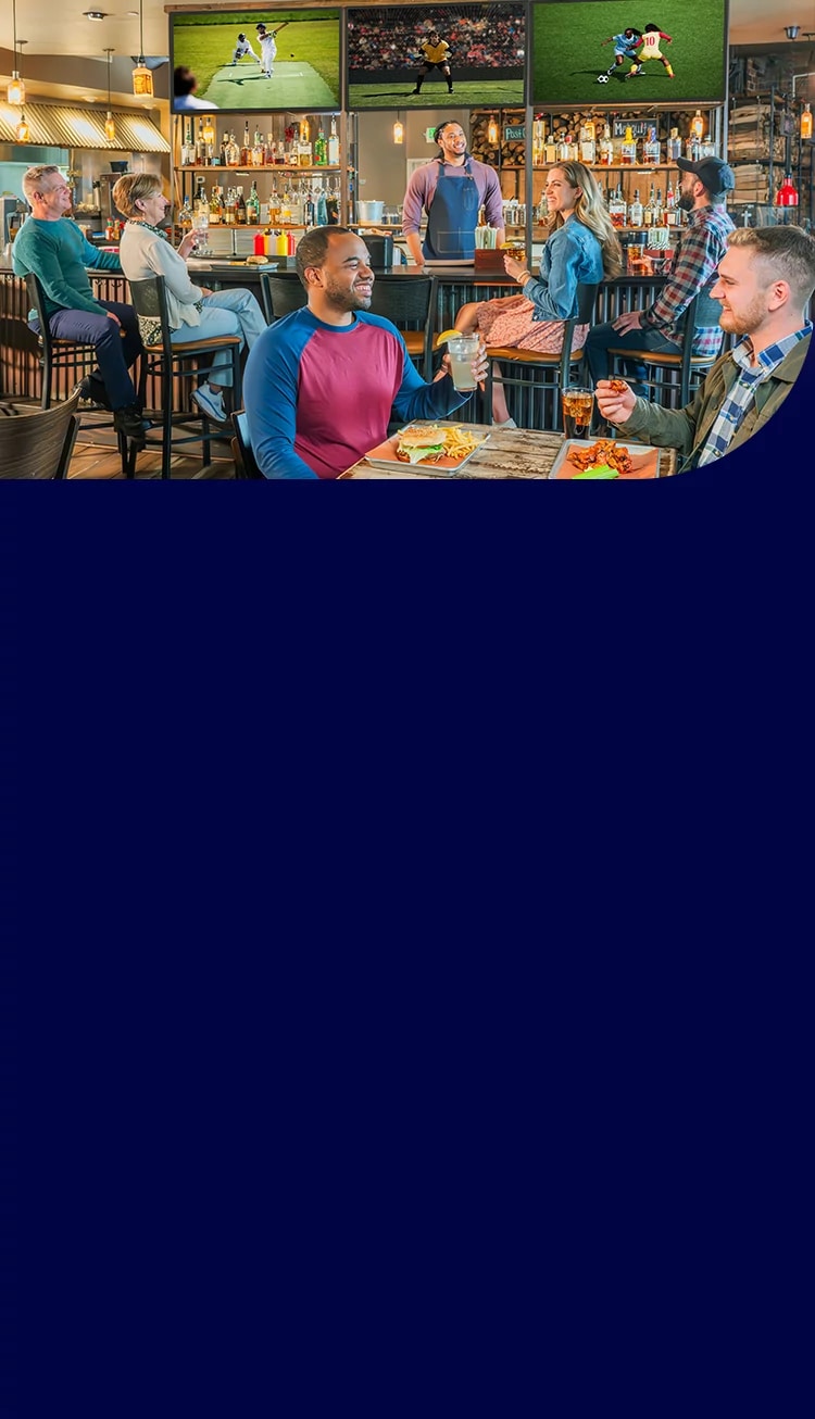 DIRECTV FOR BUSINESS Restaurants & Bars.