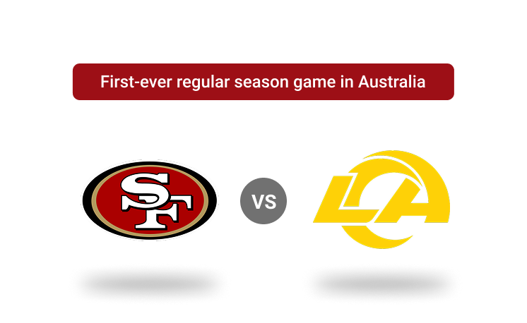 San Francisco 49ers vs Los Angeles Rams