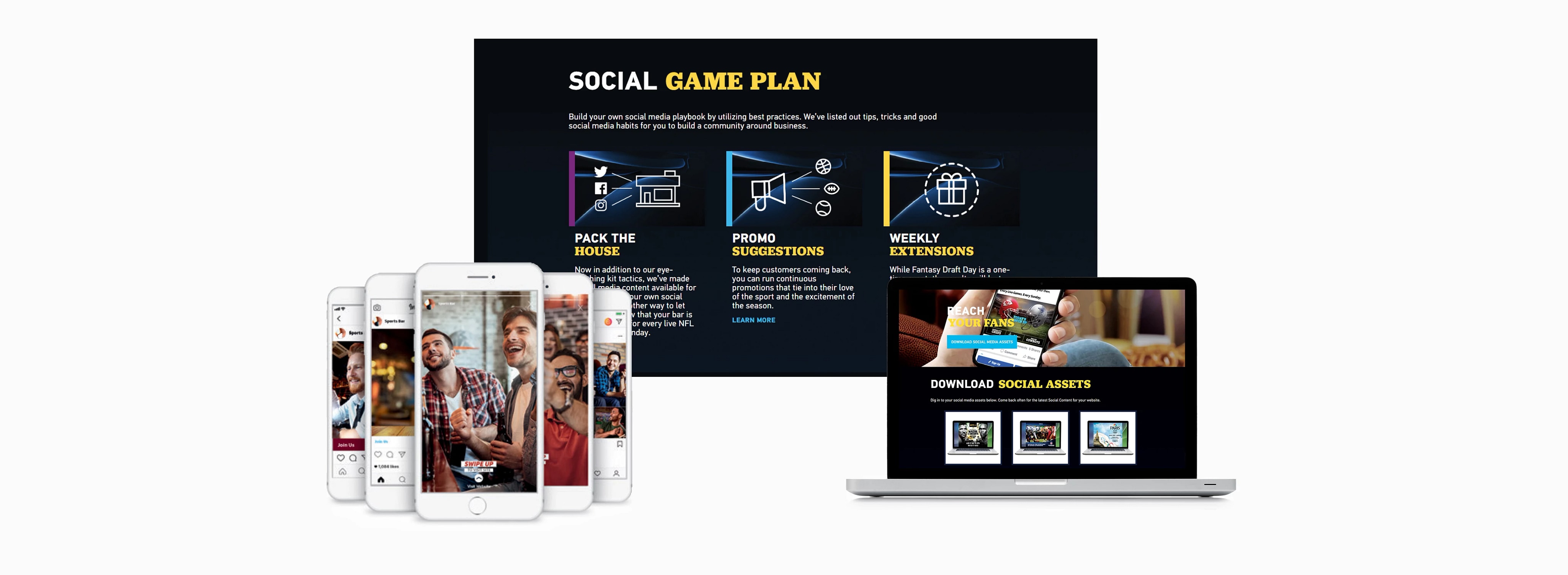 DIRECTV FOR BUSINESS social game plan