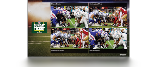 Don’t miss a beat—show all the action from the top NFL games live