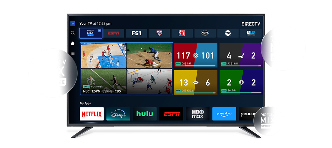 The movies extra pack logo and peacock logos are shown together as a $19.98 value for 2 months on directv. Various movie, tv show, and sports titles are shown as part of the deal