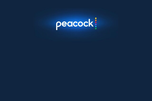 Peacock logo.