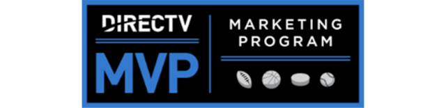 DIRECTV MVP Marketing Program logo.