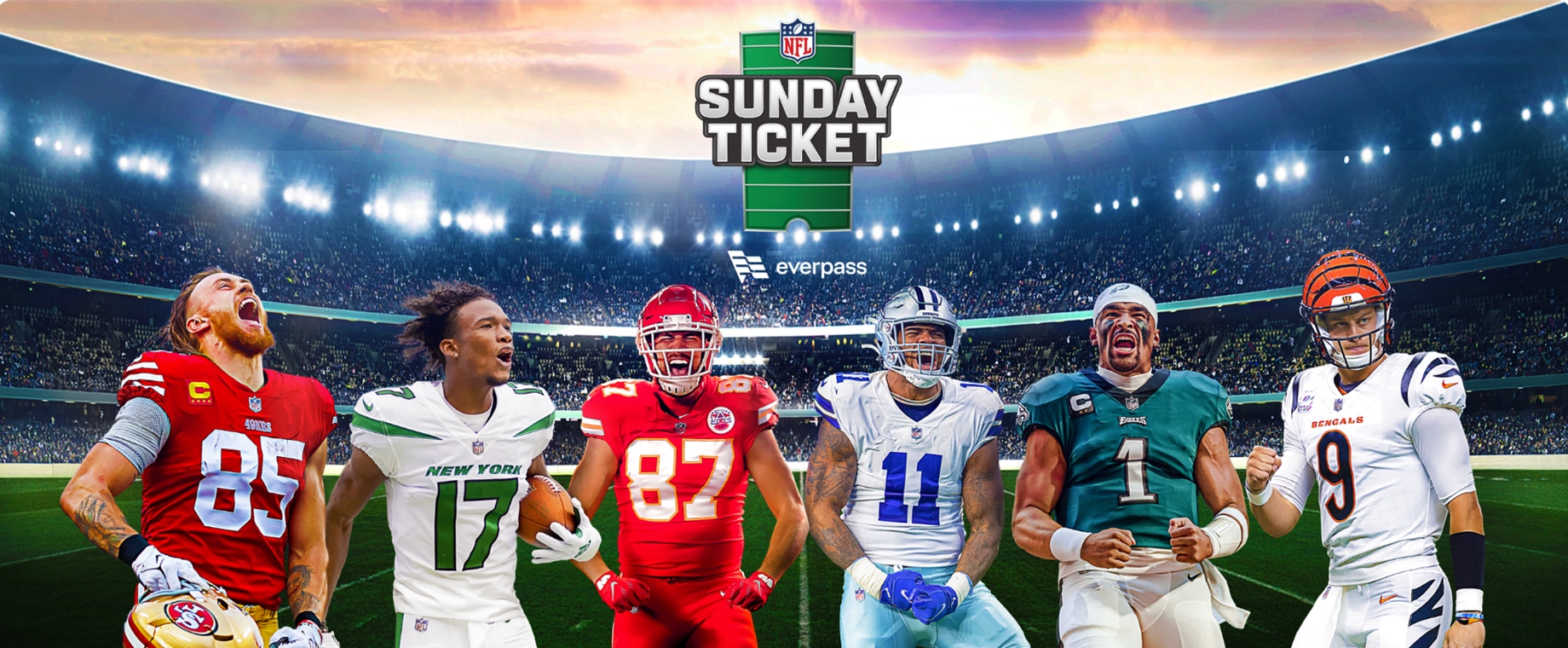 sunday ticket on directv stream