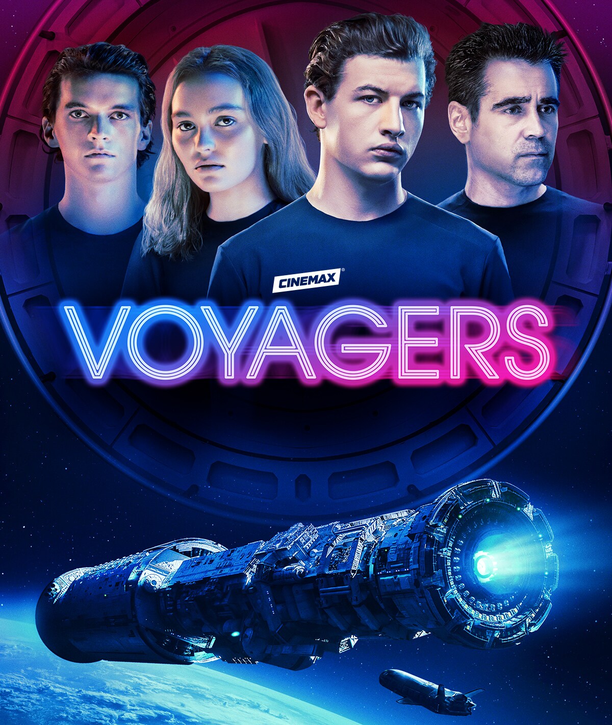 Image of Voyagers a 2021 American science fiction film on CINEMAX.