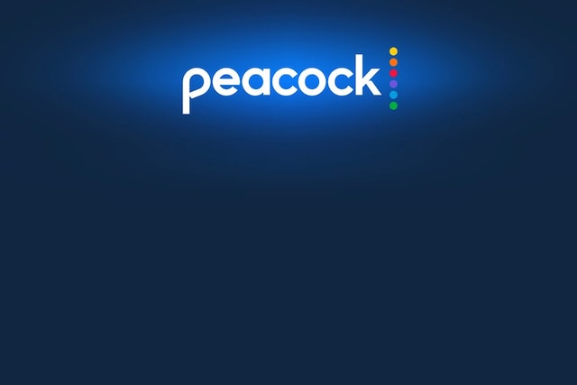 Peacock logo.