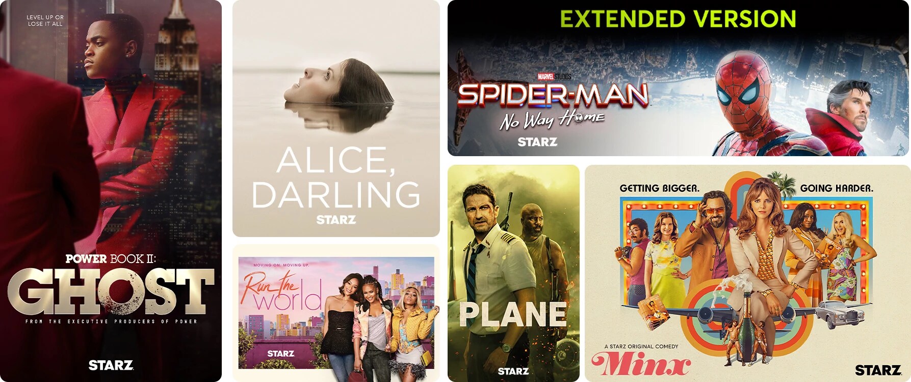 Get STARZ with your DIRECTV Package