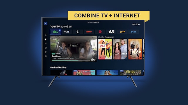 Combine TV and Internet.
