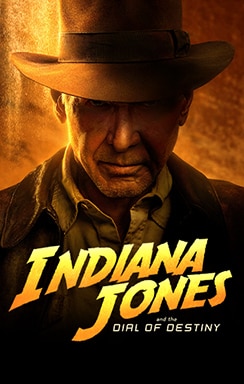 Indiana Jones and the Dial of Destiny movie.